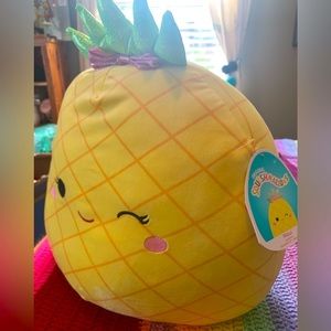 Maui Pineapple Squishmallows 16” with Bow